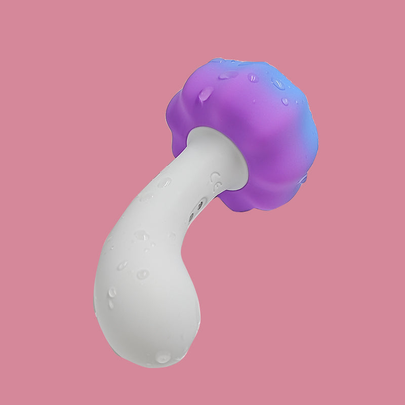 Female Toys Gradient mushroom head Vibrating rod