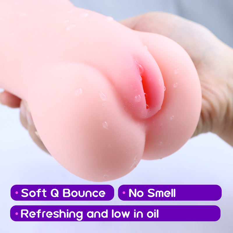 GUGOSXY Realistic V-Tunnel Male Stroker – Ultra-Soft TPE, Odor-Free, Skin-Safe & Easy to Clean