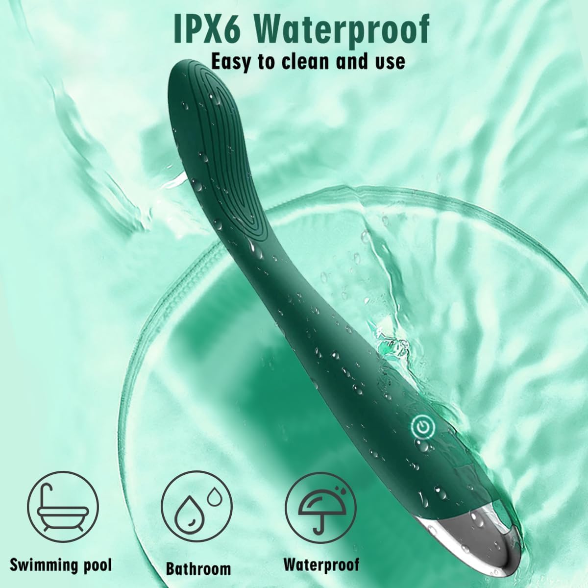 Adult Sex Toys for Women,Clitoral G Spot Vibrator with 10 Powerful Vibrating Modes,Clitoral Nipple Stimulator Finger Bullet Vibrators Waterproof Strapless on Dildo Anal Toys for Couple