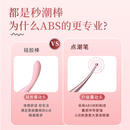 G Spot Vibrator - 8 Seconds to Climax Finger Shaped Waterproof Vibes for Women - 5*5 Vibrations Clit Nipple Personal Massagers - Adult Female Sex Toys