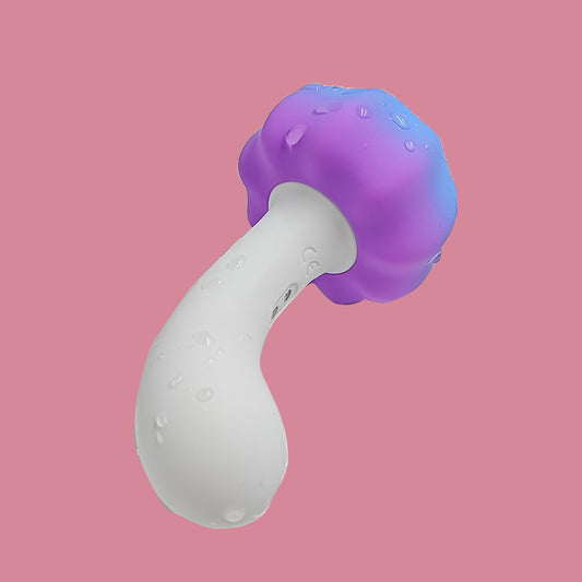 Female Toys Gradient mushroom head Vibrating rod