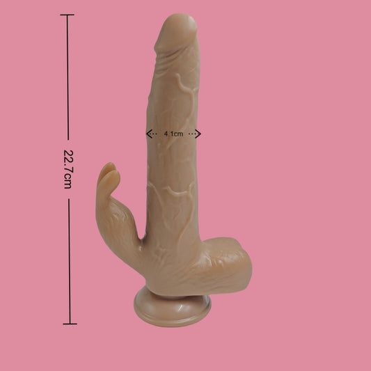 Female Toys Vibrating and tapping rabbit machine Weight：381g