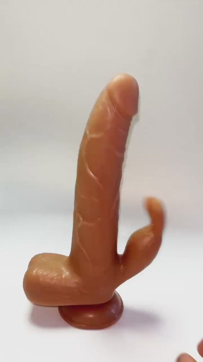 Female Toys Vibrating and tapping rabbit machine Weight：381g